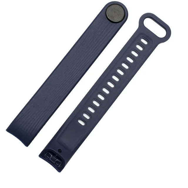 Спортивный силиконовый ремешок для huawei honor Band 3, умный Браслет, регулируемый ремешок для honor Band 3, ремень с заменой инструмента для ремонта - Цвет ремешка: Midnight blue