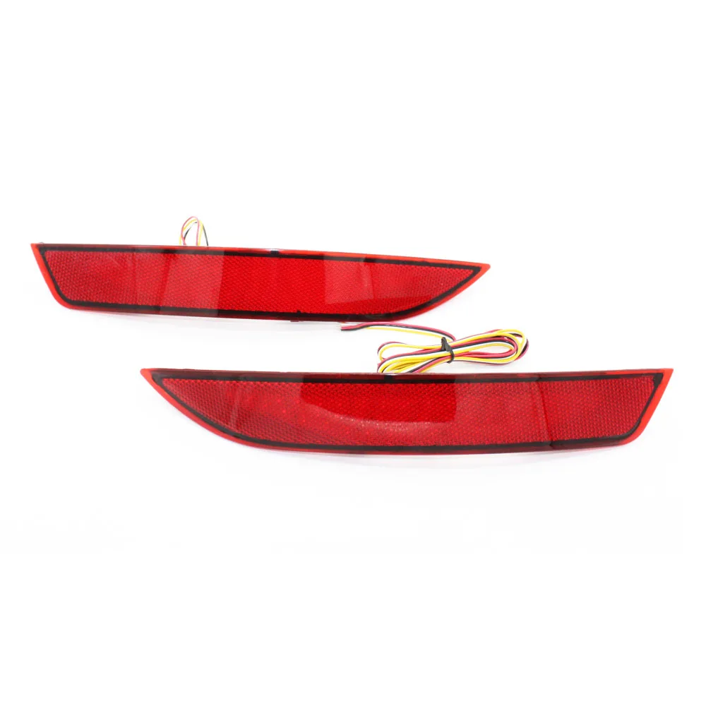 

2PCS Car Tail light parking warning rear bumper reflector Lamp Auto Light for VW Volkswagen Jetta 2012 2013 2014 Car styling