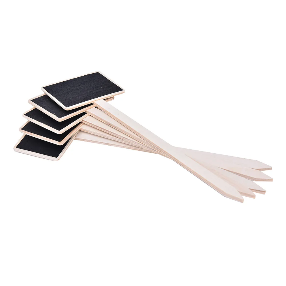 5 pcs/lot Classic Message Small Chalkboard For Wedding Party Buffets Table Wooden Mini Blackboard | Канцтовары для офиса и