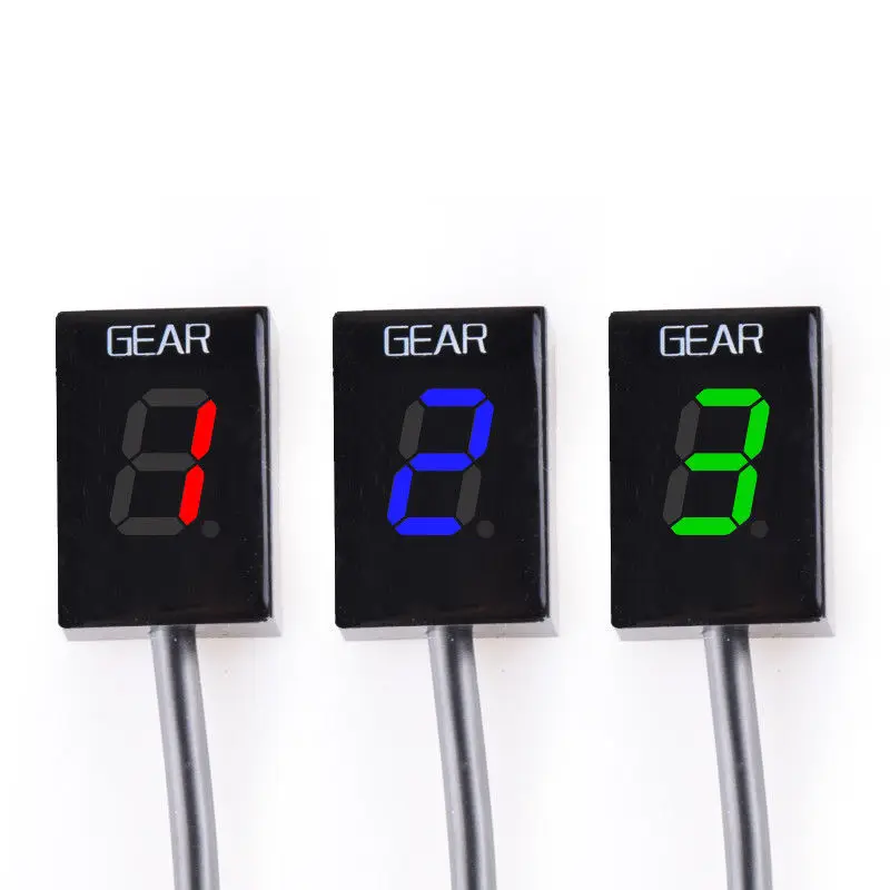 

Motorcycle Digital Meter LCD 1-6 Level Gear Indicator for Kawasaki Z750 Z750R Z 750 R 2004-2012 Motorbike Plug&Play Accessories