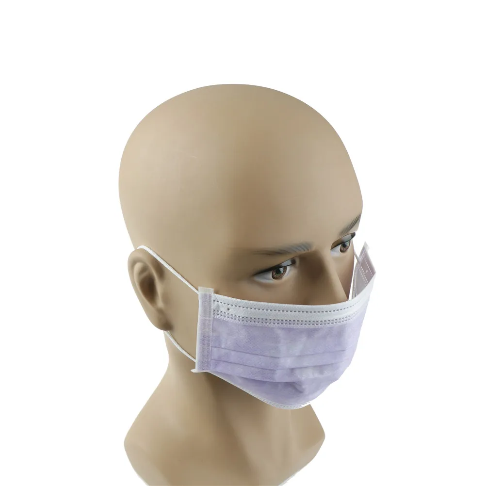 10 шт. 3-Слои дышащая Нетканая одноразовая маска для лица Анти-пыль одноразовые хирургические медицинские салон сварочная маски со ртом для лица
