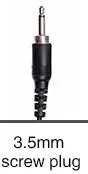 ACEMIC WT-10 Профессиональный струнный инструмент микрофон Высокая точность голосовой гитары микрофон cello - Цвет: 3.5mm screw plug