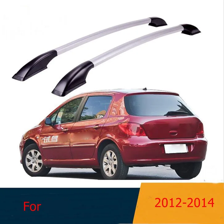 

Roof Rack Boxes Side Rails Bars Luggage Carrier A Set For Peugeot 307 1012 2013 2014