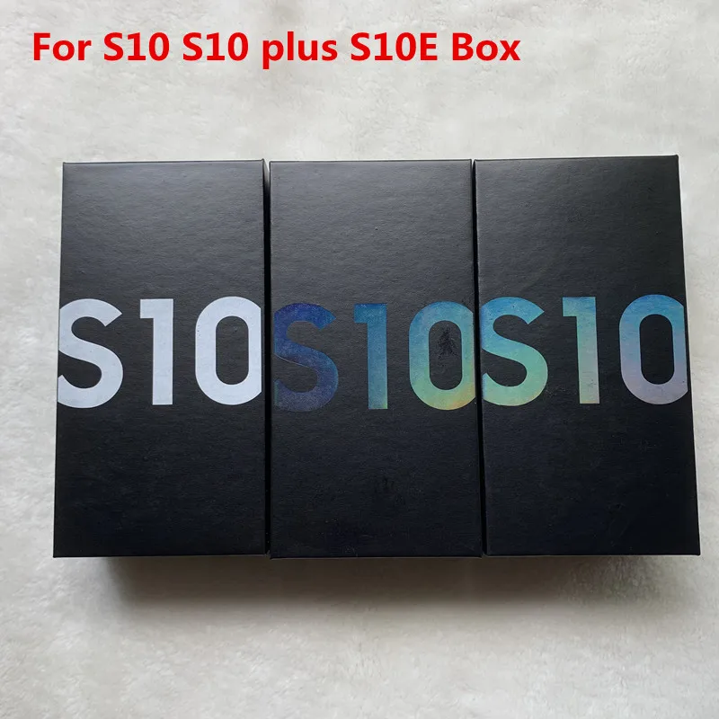 

High Quality US/EU/UK Version empty Phone Packaging Box For Samsung Galaxy S10 S10 E S10 Plus Without Accessories