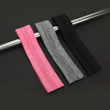 Спортивная эластичная лента для спортзала, противоскользящая Полезная повязка на голову для женщин и мужчин, баскетбол, бег, дышащий фитнес, Йога, Велоспорт, спортивные ободки