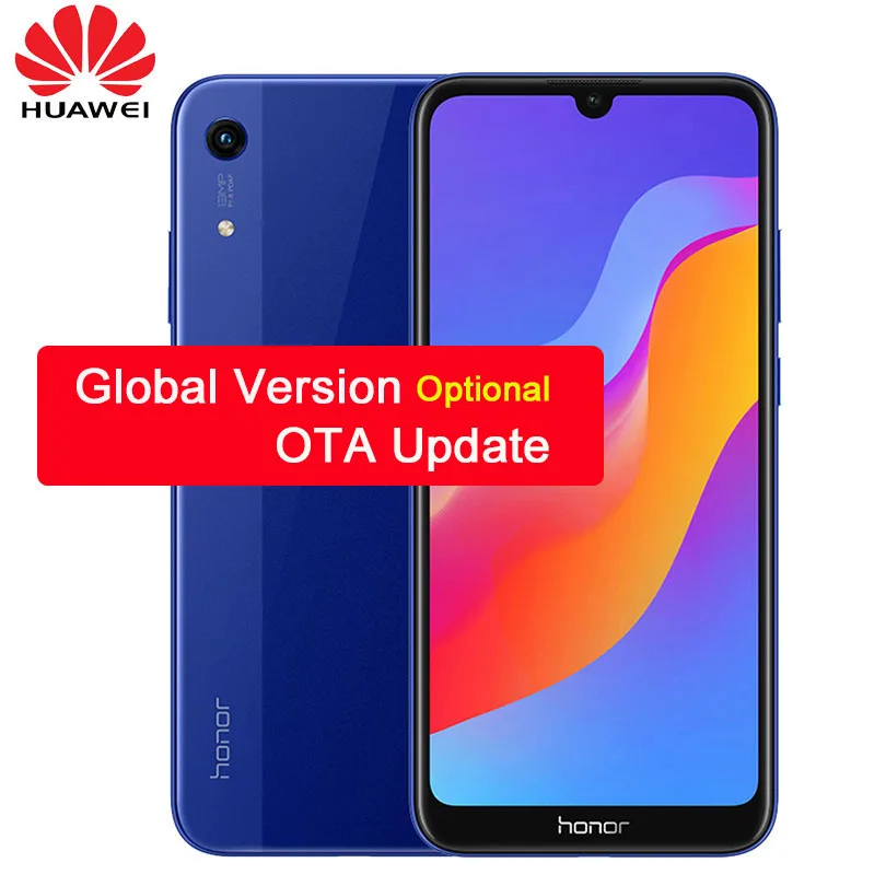 

Honor 8A Smartphone Android 9.0 Octa-core 6.09 inch Full Screen 1560x720 Dual Camera 3020 mAh 3 Slots Cell Phone