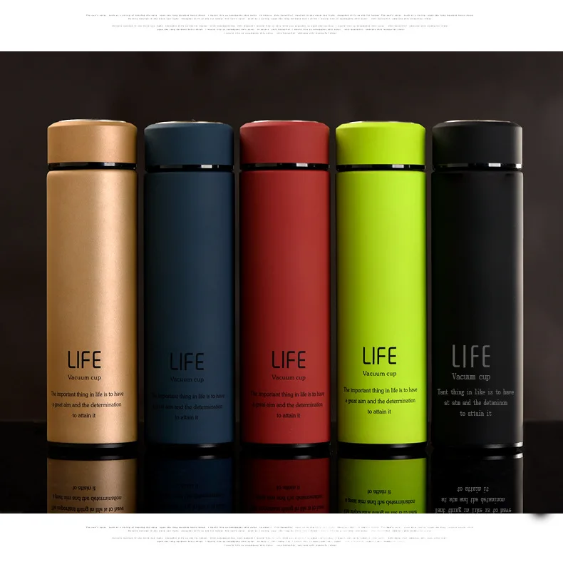 Thermos Water Bottle 500ml High Quality Stainless Steel Insulate Vacuum