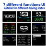 Compteur de vitesse, outil de Diagnostic automatique pour voiture, ordinateur embarqué, affichage HUD de température, consommation OBDSPACE P10, prise OBD2 ► Photo 3/6