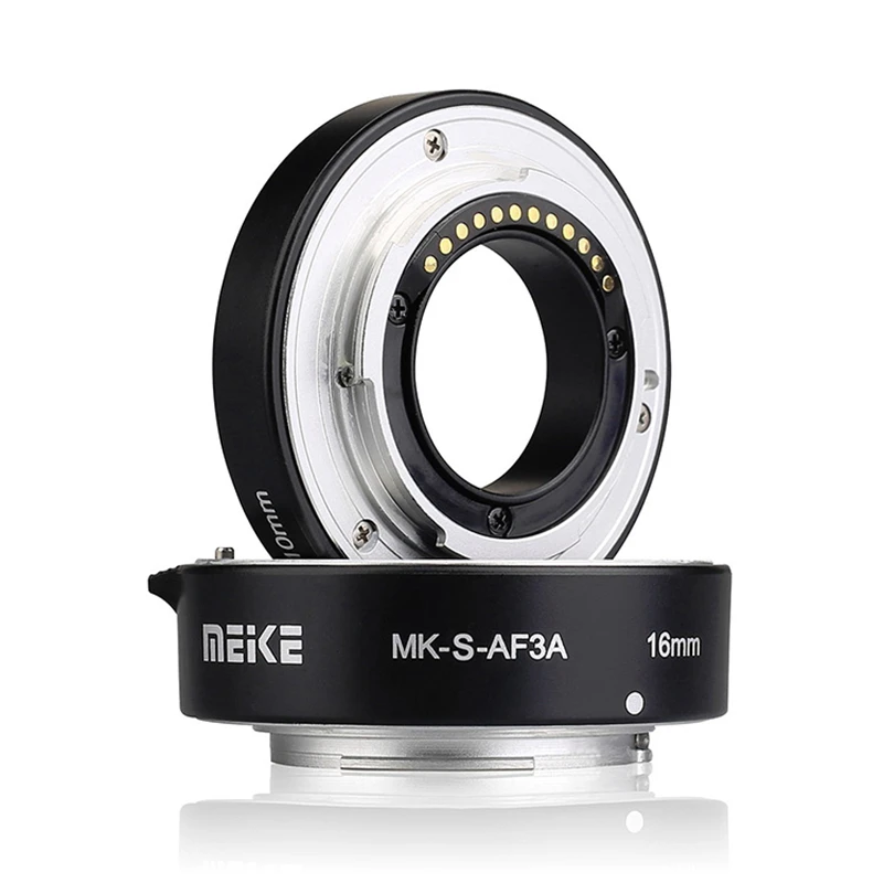 Удлинительная макротрубка Meike с автофокусом 10 мм 16 для Sony E Mount FE A7SII A7R NEX F3 Женская