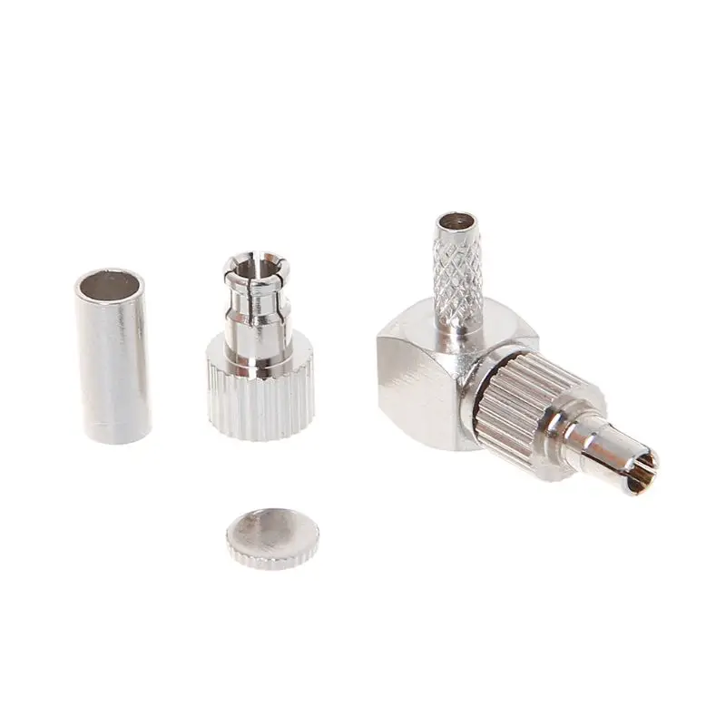 2 In 1 TS9/CRC9 Male Right Angle RF Connector Coaxial Adapter For RG174/178/316 LMR100 | Обустройство дома