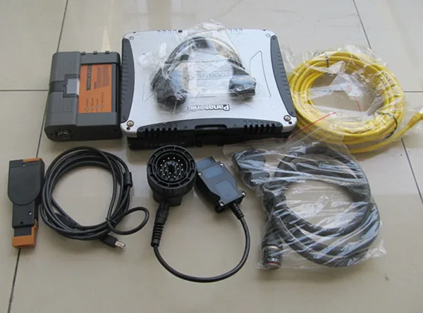 

2019 Best quality for bmw icom a2 bcd with laptop +software hdd + CF19 toughbook ready to work 4in1 programming & diagnostic