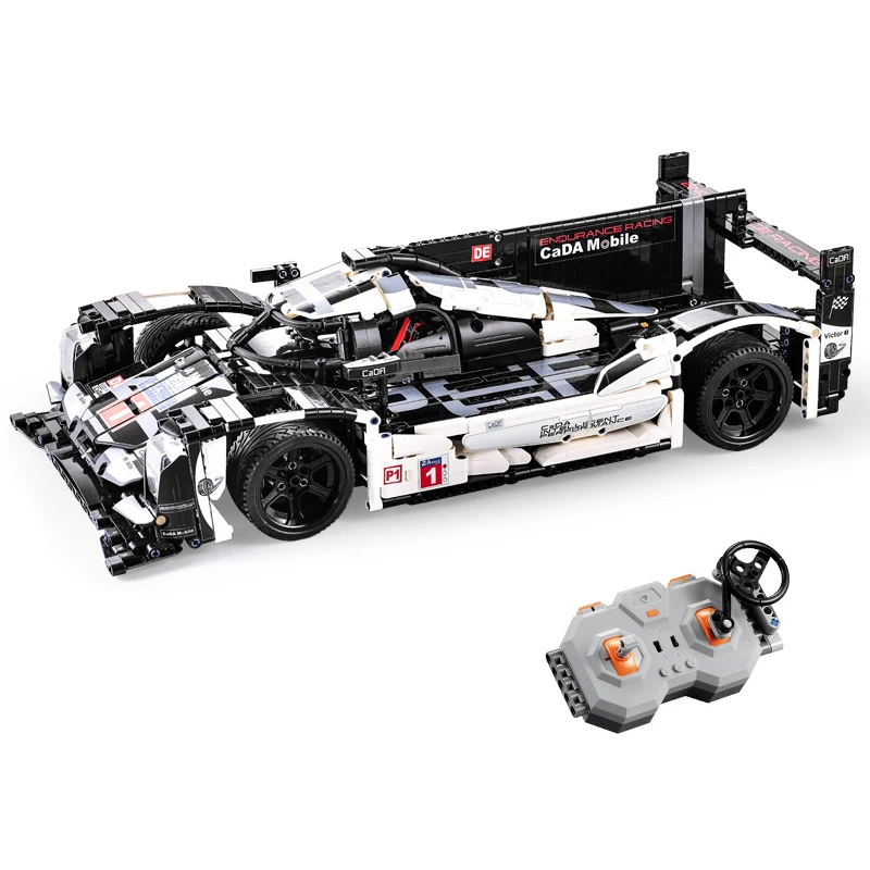 Cada 61016 Technic серии 1589 шт Супер гоночный автомобиль Sportscar дистанционное управление Rc
