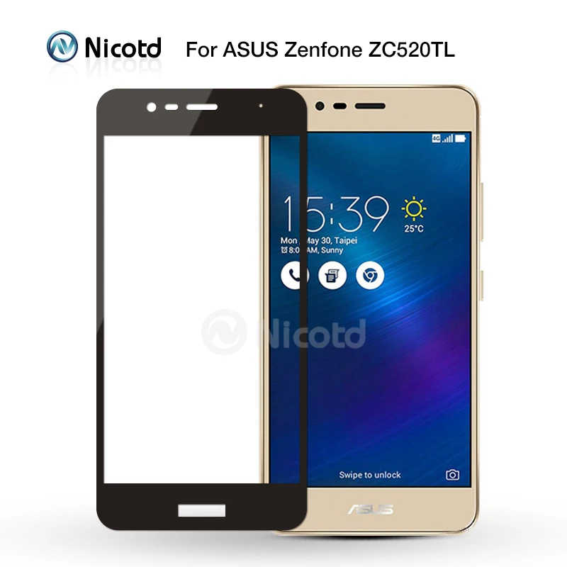 zenfone ZC520TL Full cover tempered glass