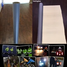 1 м* 1 м Светоотражающая химическая ткань предупреждающая Светоотражающая Защитная ткань светоотражающая лента аксессуары для одежды светоотражающая ткань