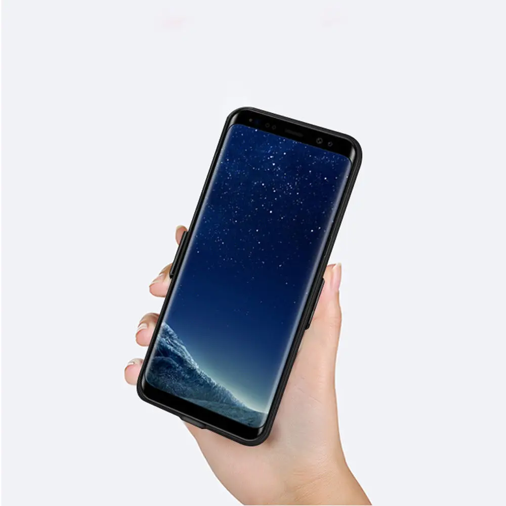 Чехол для зарядки аккумулятора для samsung Galaxy S8, S9 Plus, Note 9, A8 Plus,, чехол для зарядного устройства, запасная упаковка, внешний аккумулятор, чехол, Capa