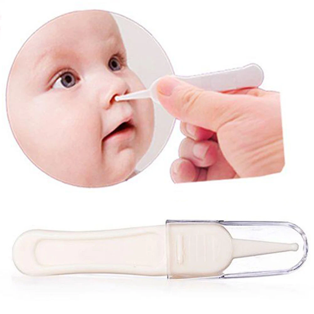 

Baby Dig Booger Clip Baby Ear Clean Nose Navel Safety Tweezers Baby Cleaning Supplies