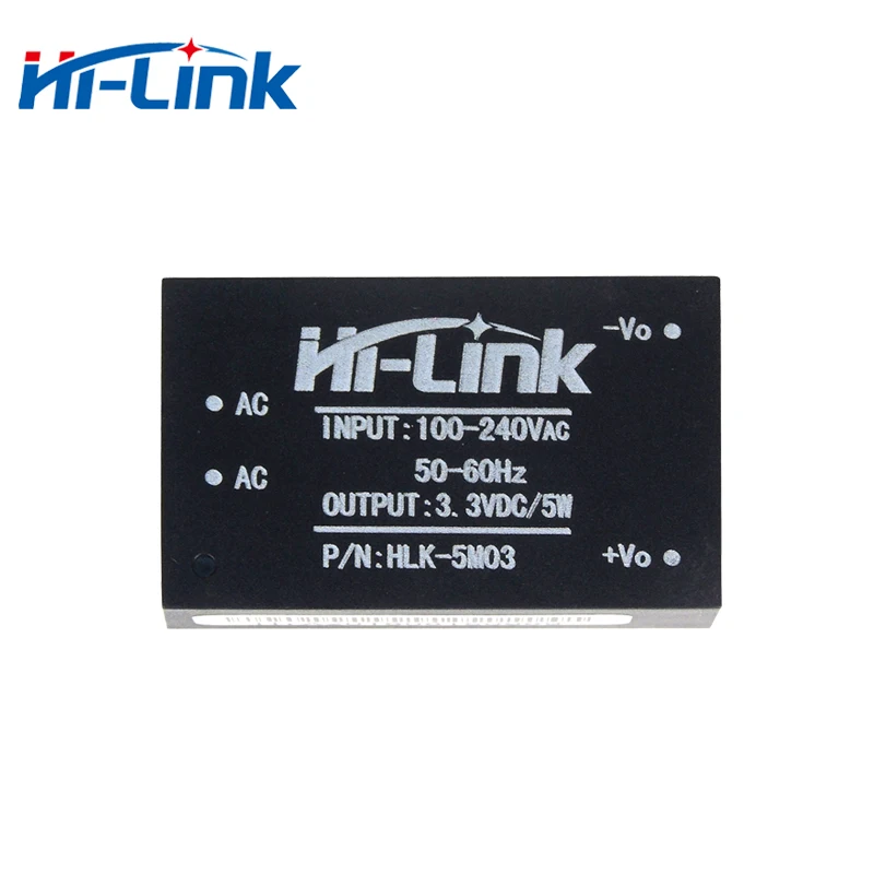 Бесплатная доставка оригинальный HLK 5M03 AC DC 220 В до 3 5 Вт изолированный блок питания