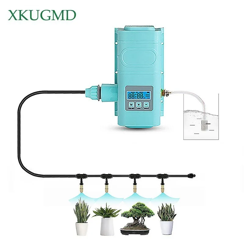 

Garden Automatic Watering Timer Home Intelligent Irrigation Micro-drop Potted Automatic Water Spray System