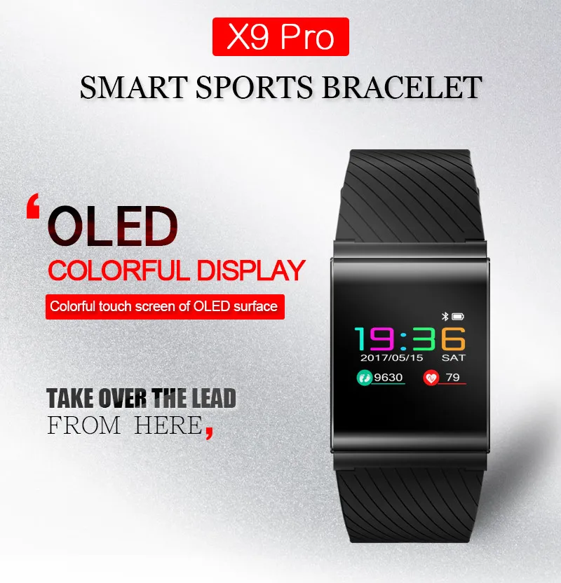 Multifunctional color touch screen bracelet heart rate monitoring pedometer waterproof Bluetooth men's smart sports watch Multifunctional color touch screen bracelet heart rate monitoring pedometer waterproof Bluetooth men's smart sports watch