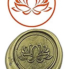 Lotus Пользовательский логотип роскошные винтажные сургучные штампы комплект свадебные приглашения печать штампов