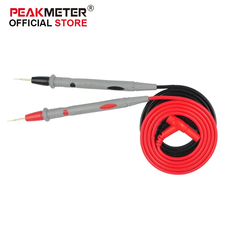 Peakmeter ультра острый двойной слой ПВХ 1000 В 20A Универсальный цифровой Multi Meter