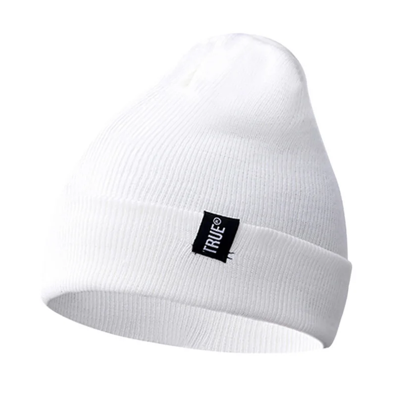 

Drop shipping Adisputent Unisex autumn and winter knit hat warm woven standard ski caps set woolen hat - one top