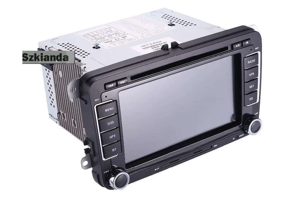 Perfect 2 Din 7 Inch Car DVD Player For VW Volkswagen Seat Polo Bora Golf Jetta Tiguan Leon Skoda with GPS Bluetooth Radio Free GPS MAP 27