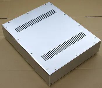 DIY AMP 430*92*340mm WA52 Full aluminum amplifier chassis / Pre-amplifier / Tube amp amplifier / AMP Enclosure / case / DIY box
DIY AMP 430*92*340mm WA52 Full aluminum amplifier chassis / Pre-amplifier / Tube amp amplifier / AMP Enclosure / case / DIY box