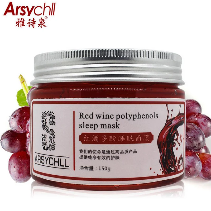 Buy Red Wine Polyphenols Face Mask Moisturizing