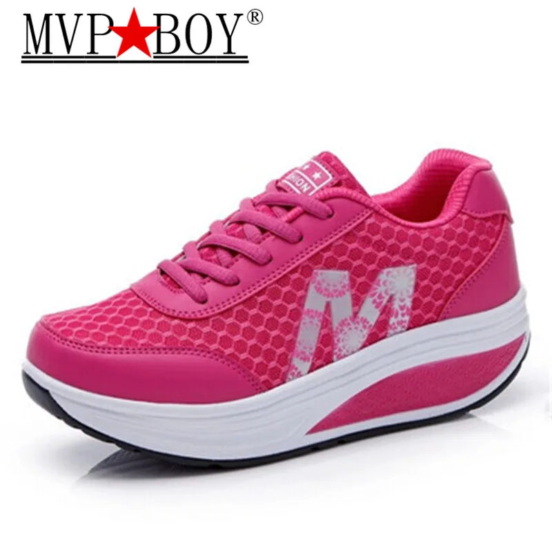 

MVP BOY Outdoor ladies shoes for women sneakers trainers lose weight swing sneaker fitness shoes Woman Eu Size 35-40