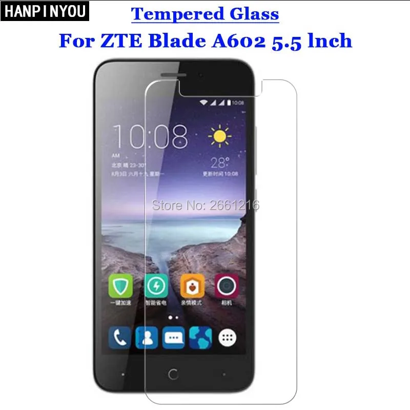 Для ZTE Blade A602 закаленное стекло 9H 2.5D Премиум Защитная пленка для экрана A 602 BA602 5 5&quot