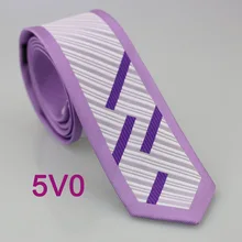YIBEI Coachella брендовые Галстуки сиреневая граница фиолетовые серебряные диагональные полосы галстук тонкий галстук для женщин и мужчин брак 6 см галстук