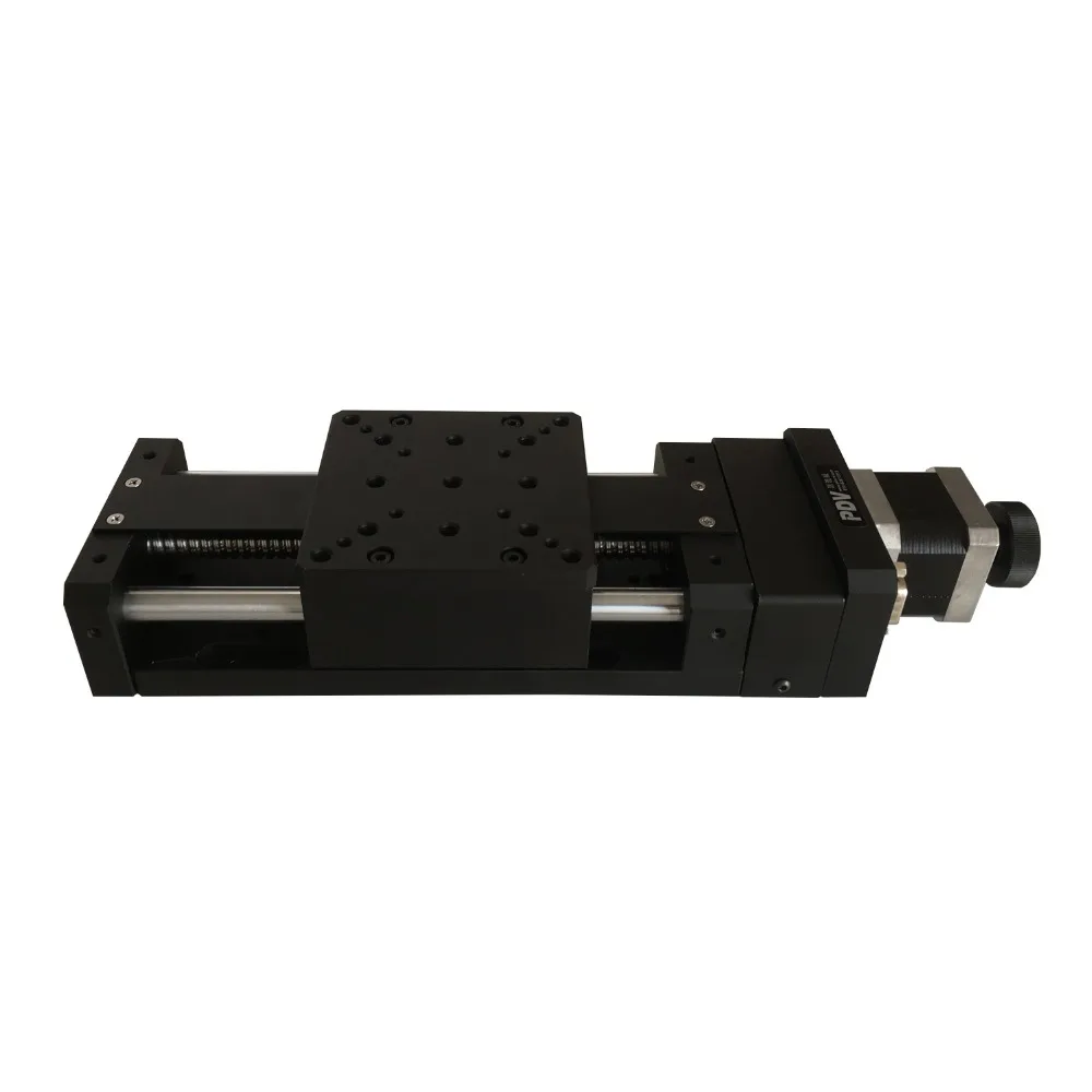 

Electric Platform Displacement Station (round guide) Motorized Linear Stage Travel 50mm PP120-50