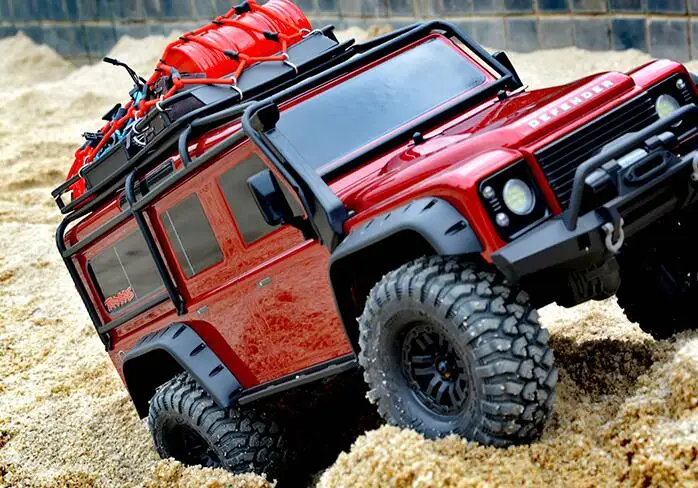

1/10 Scale Off Road Cralwer Truck Defender D110 Rove Land araxxas TRX4 RTR Remote controller Cars