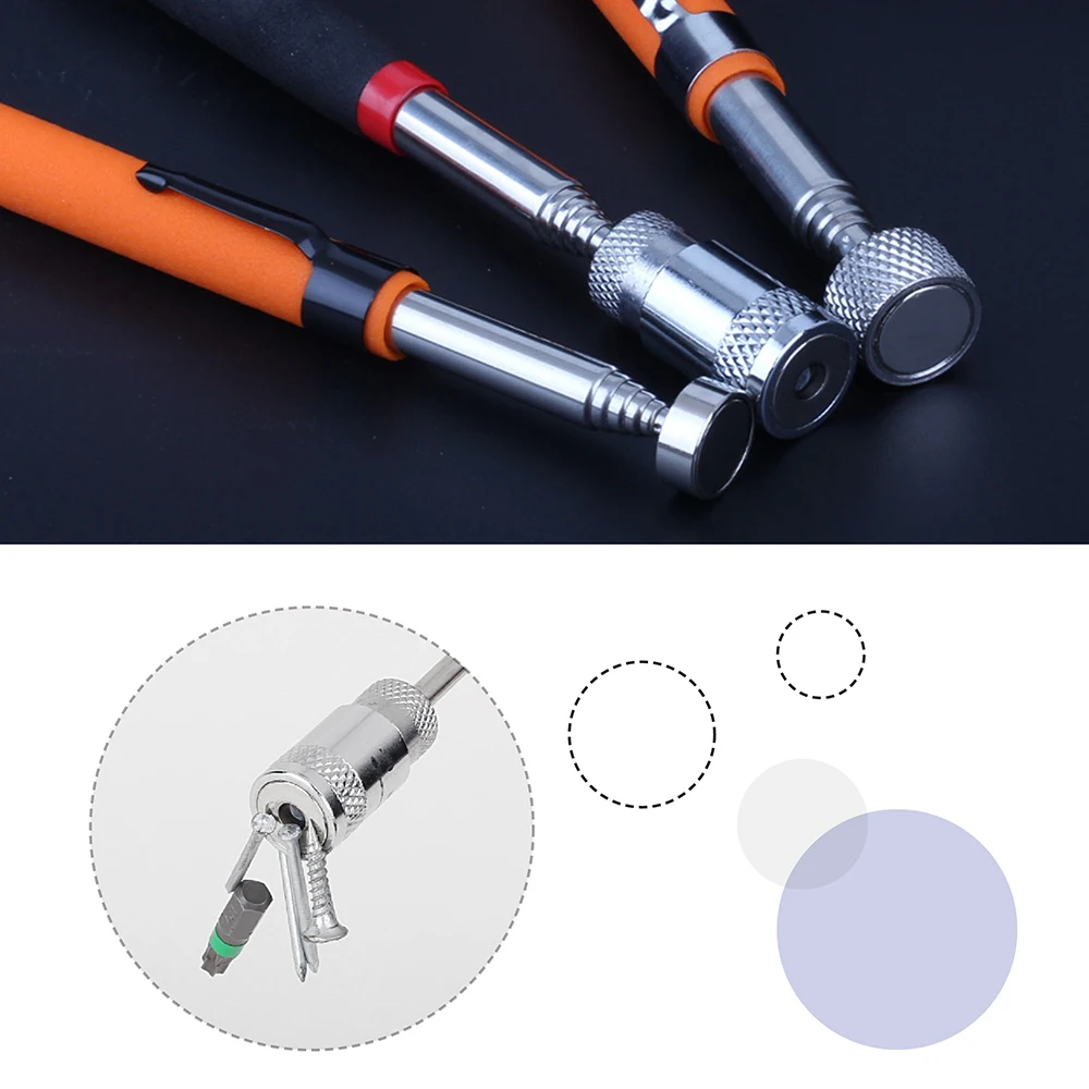 TEKTER TK0010 8 LB гибкий сверхмощный Магнитный Телескопический магнит магнитный захват пикапа инструмент 510 мм Выдвижная длинная ручка
