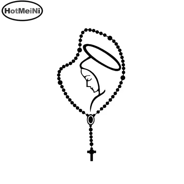 hotmeini 8 cm 15 cm mary rosÁrio religioso espiritual janela do