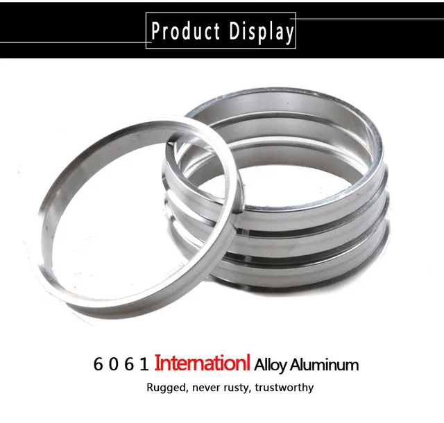 4pieces/set 108/113/110.1 to 106/67.1 mm Hub Centric Rings