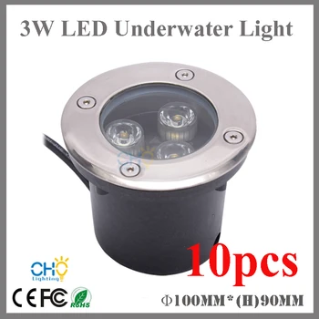 

Free shipping 10pcs/lot 3w led inground light outdoor garden led buried light White/yellow/blue/red/greed