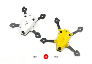 

95GT/ 110GT Frame KIT Mini Drone Quadcopter FPV Indoor Racer Parts for 1103/1105 Mini Brushless Motor