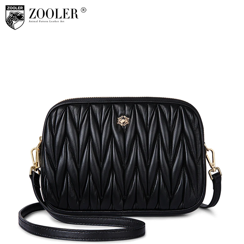 

Top brand genuine leather woman bag ZOOLER 2018 cross body bags lady shoulder bag travel accessories bolsa feminina hot #b105