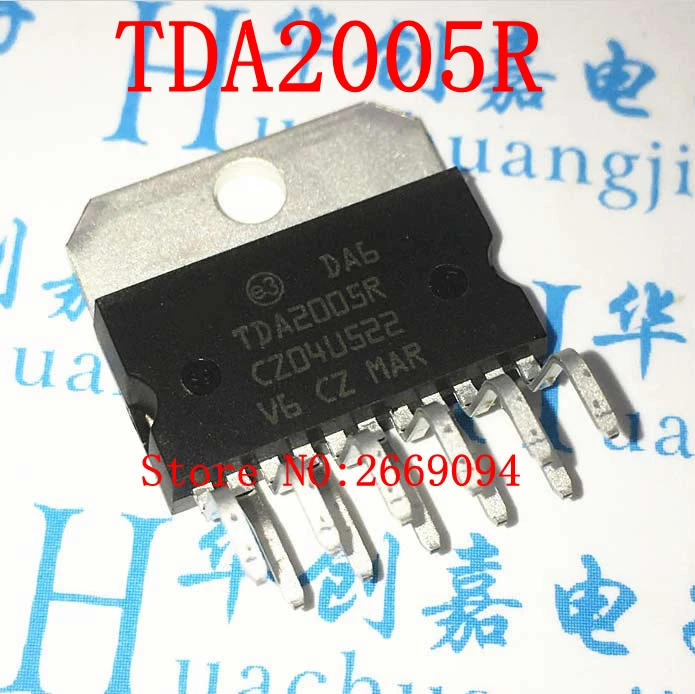 10 шт./50 шт./100 шт. новый оригинальный TDA2005 TDA2005R усилитель звука IC ZIP-11 Бесплатная