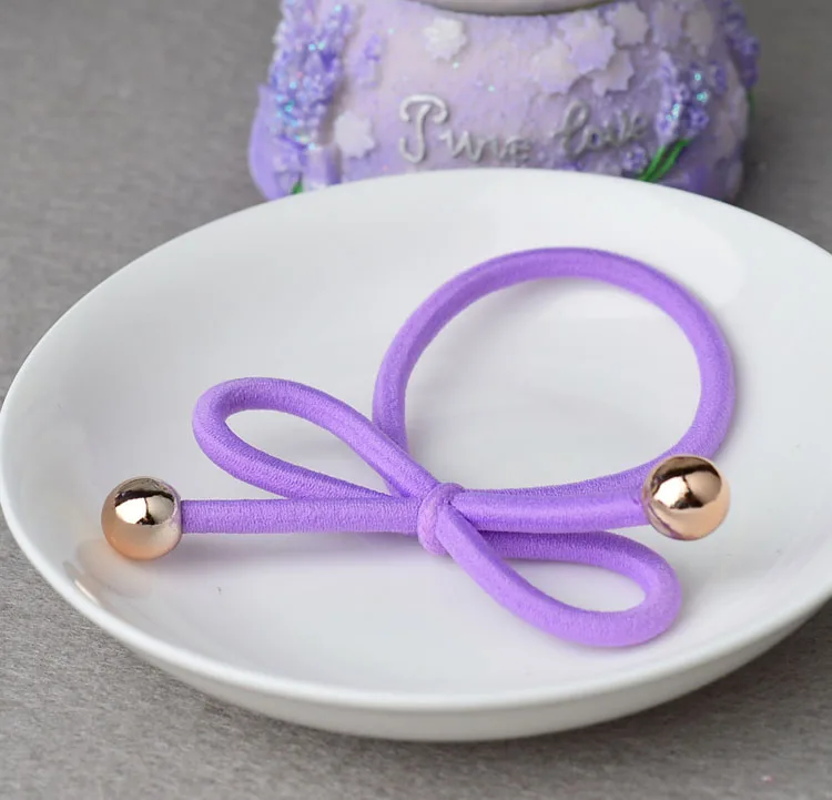 2 pieces Fashion New Women Elastic Hair Band Colorful Hair Tie Rope Bow Ring Rubber Ponytail Holder For Girls Accessories 2 pieces Fashion New Women Elastic Hair Band Colorful Hair Tie Rope Bow Ring Rubber Ponytail Holder For Girls Accessories