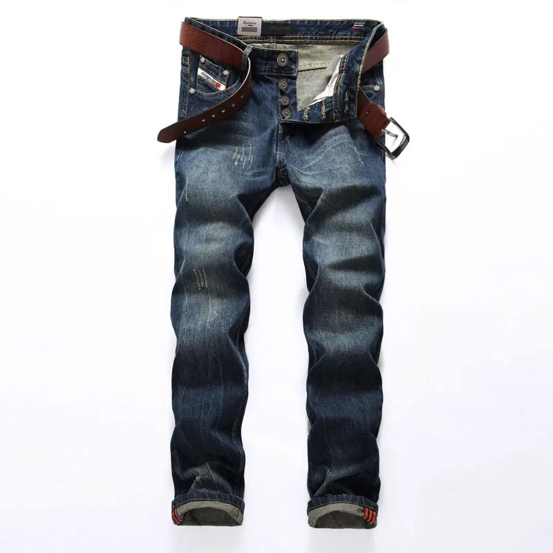 

Fashion Dsel Designer jeans men Famous Brand Ripped jeans Denim Cotton Jeans Men Casual Pants printed jeans ,777-A
