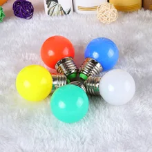 Colorful Globe Light Bulb E27 Led Bar Light 3W White Red Blue Green Yellow Orange Pink