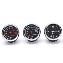 1 шт. Автомобильные украшения, автомобильные механики, термометр, автомобильная механика, кварцевые часы, цифровой указатель,, высокое качество
