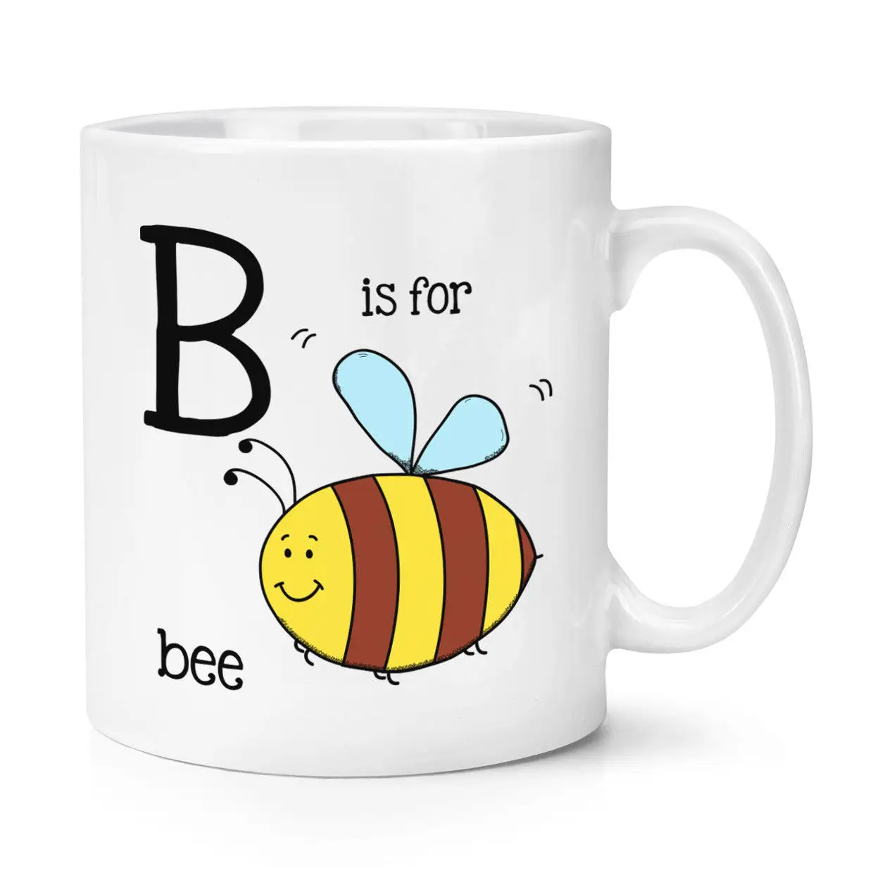 Буква B для пчелы 10 унций кружка чашка-алфавит смешной