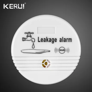 

Independent Wireless Water Leakage Water leak Sensor 90 dB Volume Water Leak Alarm for Home Kitchen Toilet Floor Detector