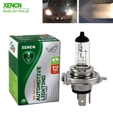 XENCN H4 P43t 12V 100/90W 3200 к прозрачные серии внедорожный Стандартный яркий автомобиль головной светильник галогенная лампа бренд лампы для передних автомобильных