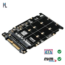 M.2 Накопитель SSD с протоколом nvme ключ M ключ B SSD к U.2 SFF-8639 адаптер, m2 m Ключ адаптер, m.2 nvme к sata
