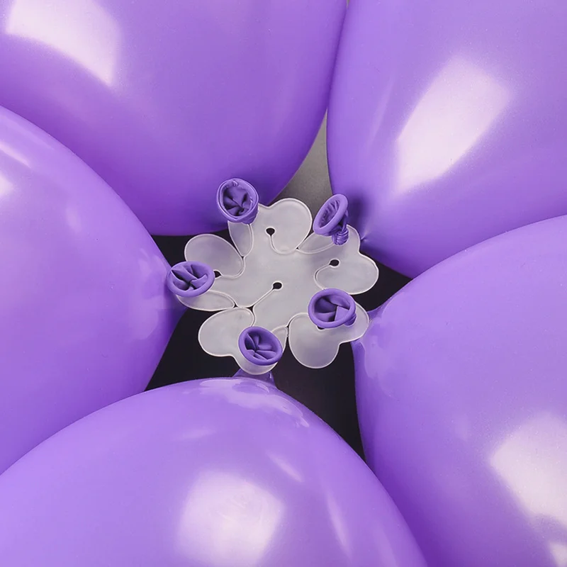 

NEW 10pcs Birthday Flower Balloons Decoration Accessories Plum Clip Practical Wedding Party Thanksgiving Plastic Clip Balloon